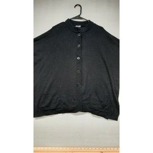 Vince Camuto Open Front Cardigan Black Size XS